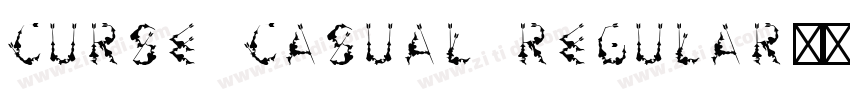 Curse Casual Regular字体转换